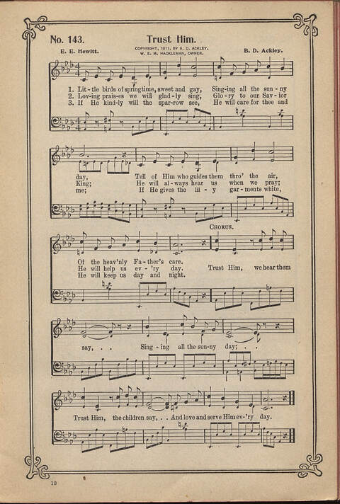 Carmina Sacra: Sacred Songs for the Sunday School page 143