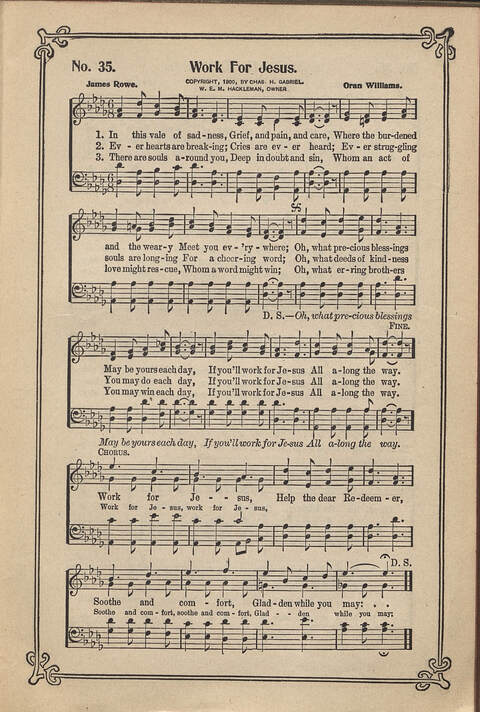 Carmina Sacra: Sacred Songs for the Sunday School page 35