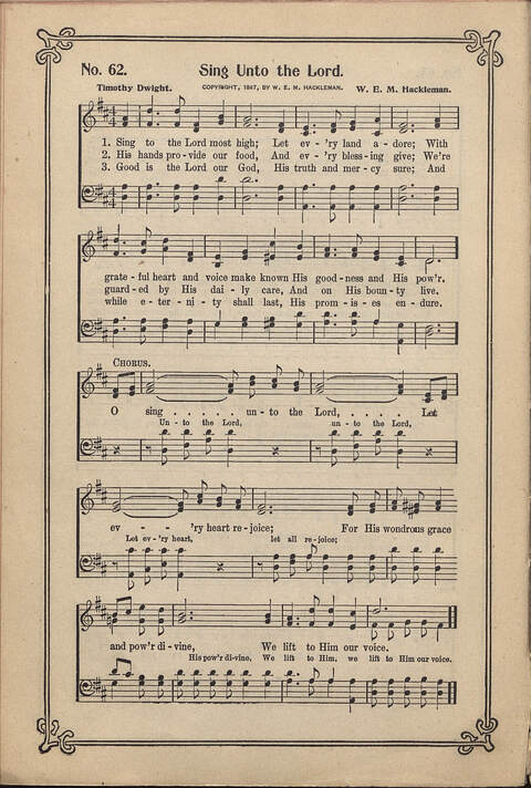 Carmina Sacra: Sacred Songs for the Sunday School page 62