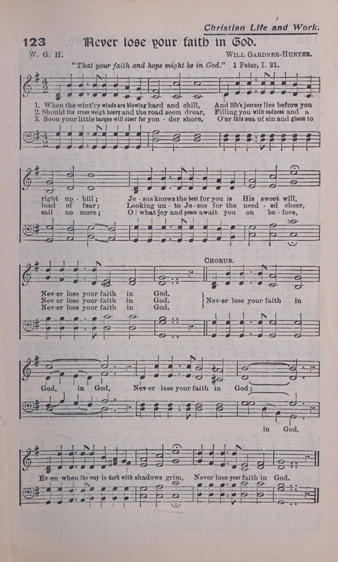 Celestial Songs: a collection of 900 choice hymns and choruses, selected for all kinds of Christian Getherings, Evangelistic Word, Solo Singers, Choirs, and the Home Circle page 105