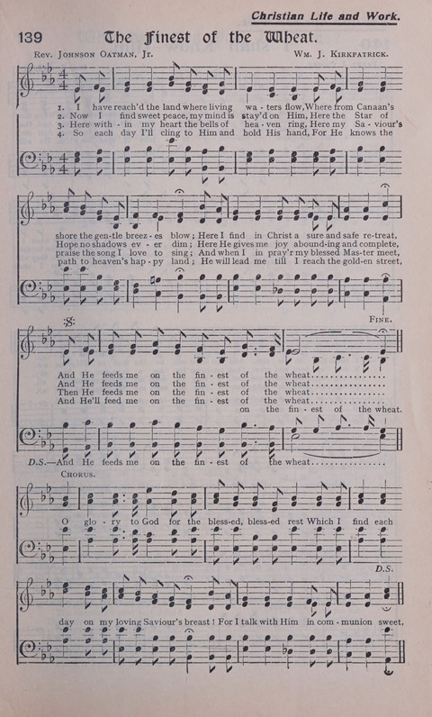 Celestial Songs: a collection of 900 choice hymns and choruses, selected for all kinds of Christian Getherings, Evangelistic Word, Solo Singers, Choirs, and the Home Circle page 121