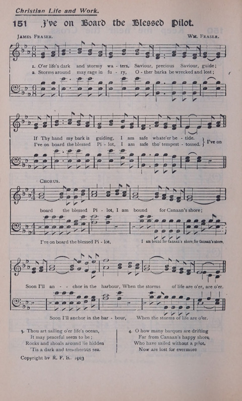 Celestial Songs: a collection of 900 choice hymns and choruses, selected for all kinds of Christian Getherings, Evangelistic Word, Solo Singers, Choirs, and the Home Circle page 132