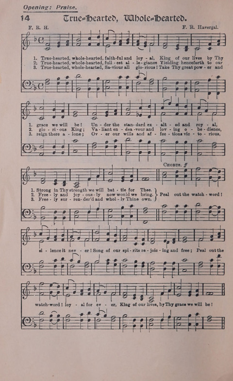 Celestial Songs: a collection of 900 choice hymns and choruses, selected for all kinds of Christian Getherings, Evangelistic Word, Solo Singers, Choirs, and the Home Circle page 14