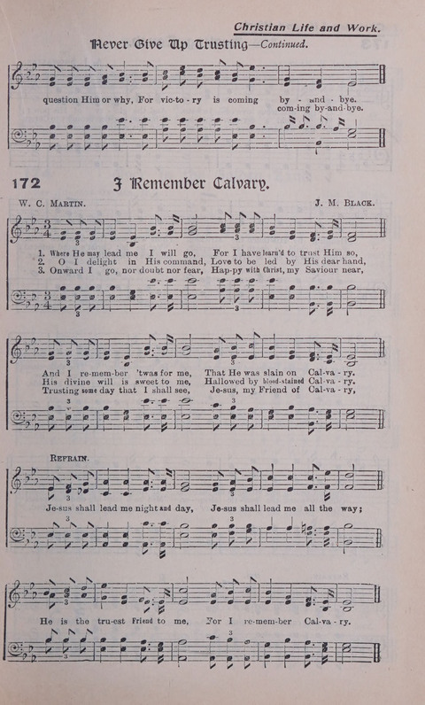 Celestial Songs: a collection of 900 choice hymns and choruses, selected for all kinds of Christian Getherings, Evangelistic Word, Solo Singers, Choirs, and the Home Circle page 151