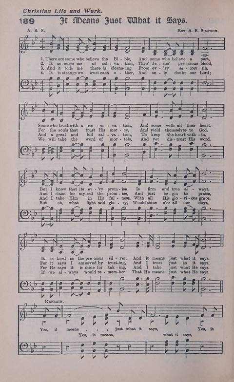 Celestial Songs: a collection of 900 choice hymns and choruses, selected for all kinds of Christian Getherings, Evangelistic Word, Solo Singers, Choirs, and the Home Circle page 168