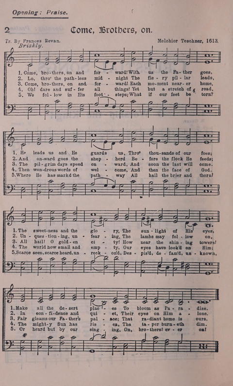 Celestial Songs: a collection of 900 choice hymns and choruses, selected for all kinds of Christian Getherings, Evangelistic Word, Solo Singers, Choirs, and the Home Circle page 2