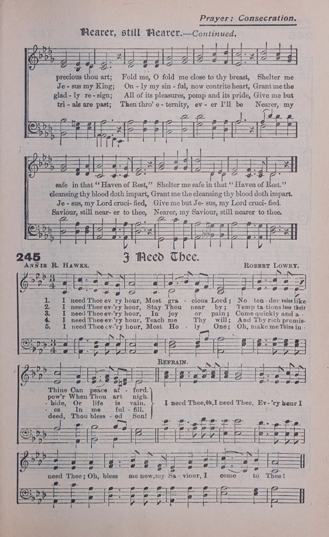 Celestial Songs: a collection of 900 choice hymns and choruses, selected for all kinds of Christian Getherings, Evangelistic Word, Solo Singers, Choirs, and the Home Circle page 217