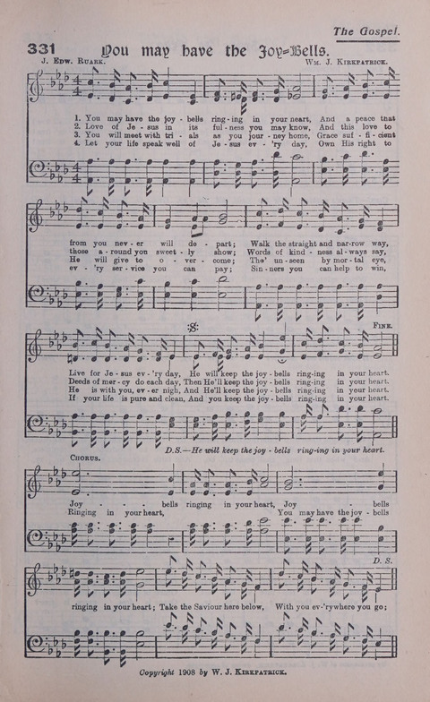 Celestial Songs: a collection of 900 choice hymns and choruses, selected for all kinds of Christian Getherings, Evangelistic Word, Solo Singers, Choirs, and the Home Circle page 275