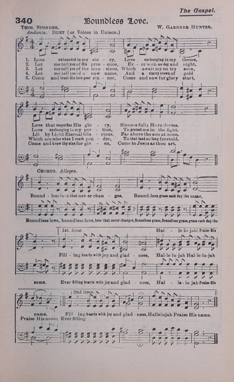 Celestial Songs: a collection of 900 choice hymns and choruses, selected for all kinds of Christian Getherings, Evangelistic Word, Solo Singers, Choirs, and the Home Circle page 285