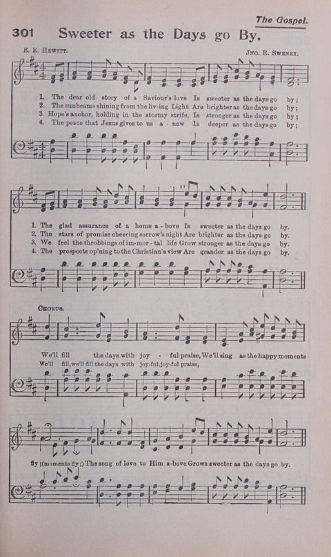 Celestial Songs: a collection of 900 choice hymns and choruses, selected for all kinds of Christian Getherings, Evangelistic Word, Solo Singers, Choirs, and the Home Circle page 291