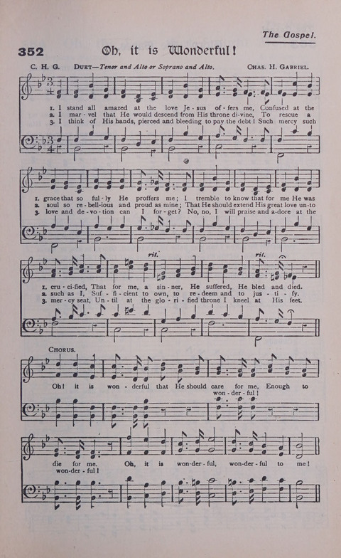 Celestial Songs: a collection of 900 choice hymns and choruses, selected for all kinds of Christian Getherings, Evangelistic Word, Solo Singers, Choirs, and the Home Circle page 297