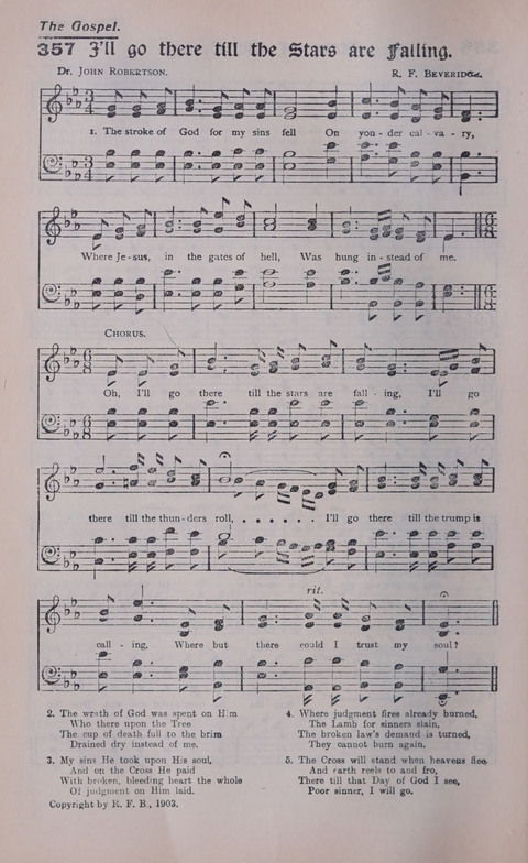 Celestial Songs: a collection of 900 choice hymns and choruses, selected for all kinds of Christian Getherings, Evangelistic Word, Solo Singers, Choirs, and the Home Circle page 302