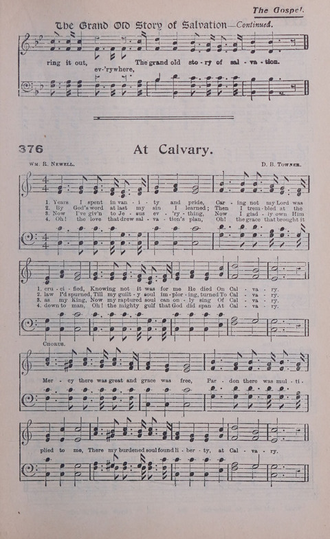 Celestial Songs: a collection of 900 choice hymns and choruses, selected for all kinds of Christian Getherings, Evangelistic Word, Solo Singers, Choirs, and the Home Circle page 321