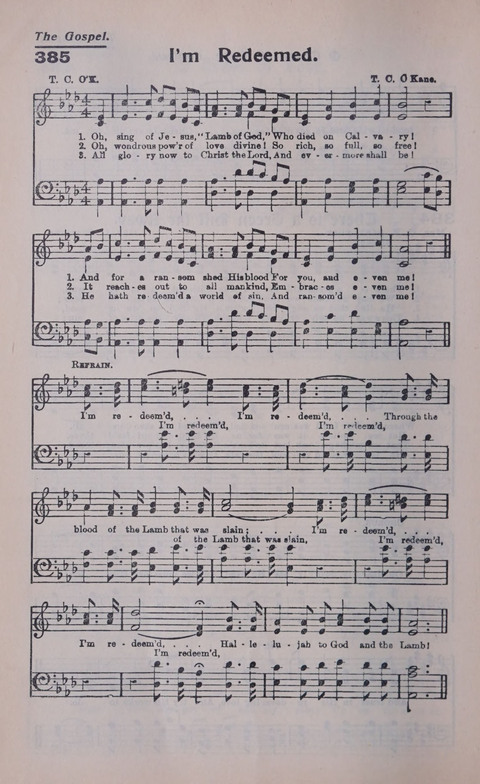 Celestial Songs: a collection of 900 choice hymns and choruses, selected for all kinds of Christian Getherings, Evangelistic Word, Solo Singers, Choirs, and the Home Circle page 330