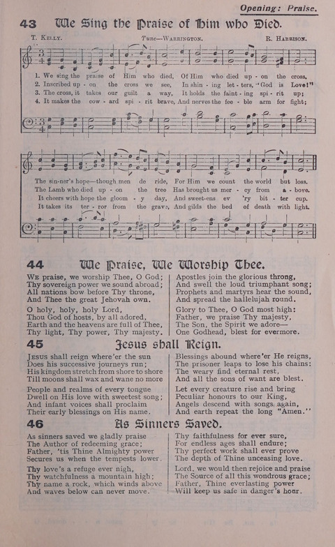 Celestial Songs: a collection of 900 choice hymns and choruses, selected for all kinds of Christian Getherings, Evangelistic Word, Solo Singers, Choirs, and the Home Circle page 37