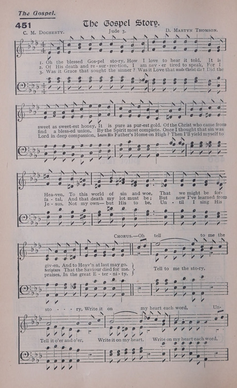 Celestial Songs: a collection of 900 choice hymns and choruses, selected for all kinds of Christian Getherings, Evangelistic Word, Solo Singers, Choirs, and the Home Circle page 394