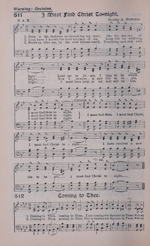 Celestial Songs: a collection of 900 choice hymns and choruses, selected for all kinds of Christian Getherings, Evangelistic Word, Solo Singers, Choirs, and the Home Circle page 448