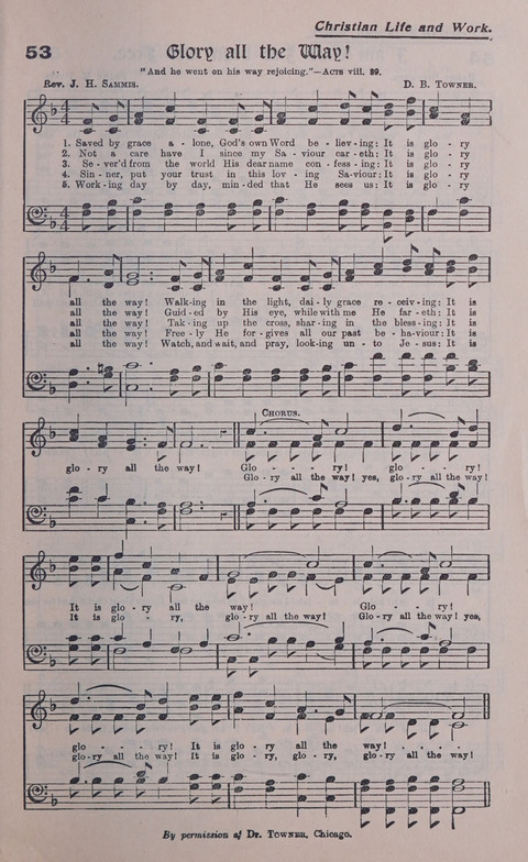 Celestial Songs: a collection of 900 choice hymns and choruses, selected for all kinds of Christian Getherings, Evangelistic Word, Solo Singers, Choirs, and the Home Circle page 45