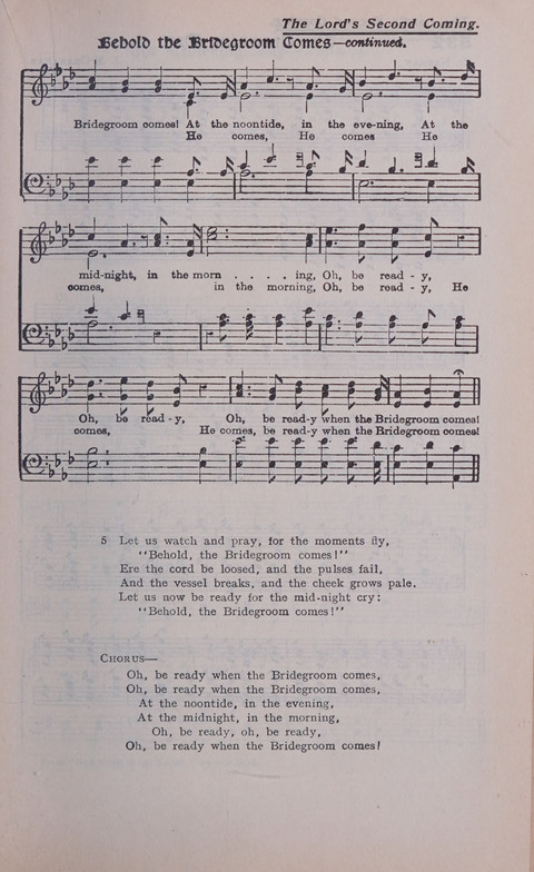 Celestial Songs: a collection of 900 choice hymns and choruses, selected for all kinds of Christian Getherings, Evangelistic Word, Solo Singers, Choirs, and the Home Circle page 467