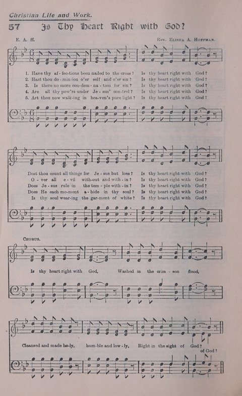 Celestial Songs: a collection of 900 choice hymns and choruses, selected for all kinds of Christian Getherings, Evangelistic Word, Solo Singers, Choirs, and the Home Circle page 50