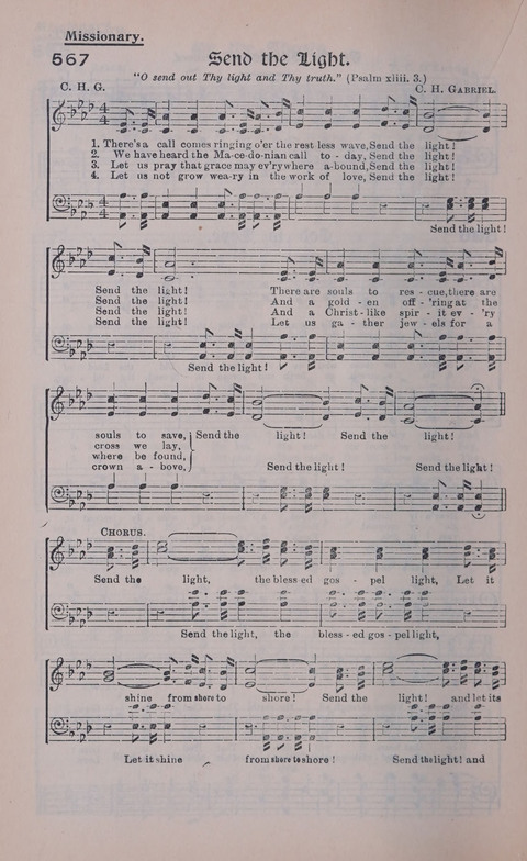 Celestial Songs: a collection of 900 choice hymns and choruses, selected for all kinds of Christian Getherings, Evangelistic Word, Solo Singers, Choirs, and the Home Circle page 502