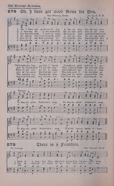 Celestial Songs: a collection of 900 choice hymns and choruses, selected for all kinds of Christian Getherings, Evangelistic Word, Solo Singers, Choirs, and the Home Circle page 510