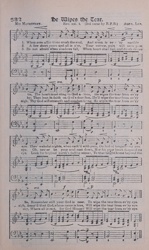 Celestial Songs: a collection of 900 choice hymns and choruses, selected for all kinds of Christian Getherings, Evangelistic Word, Solo Singers, Choirs, and the Home Circle page 511