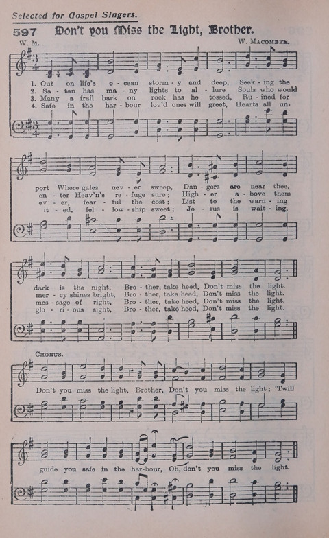 Celestial Songs: a collection of 900 choice hymns and choruses, selected for all kinds of Christian Getherings, Evangelistic Word, Solo Singers, Choirs, and the Home Circle page 526