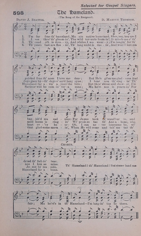 Celestial Songs: a collection of 900 choice hymns and choruses, selected for all kinds of Christian Getherings, Evangelistic Word, Solo Singers, Choirs, and the Home Circle page 527