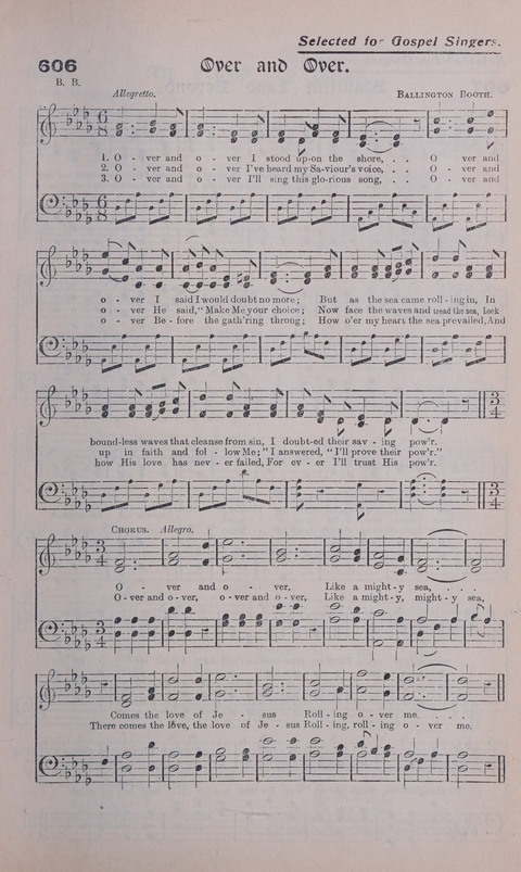 Celestial Songs: a collection of 900 choice hymns and choruses, selected for all kinds of Christian Getherings, Evangelistic Word, Solo Singers, Choirs, and the Home Circle page 535