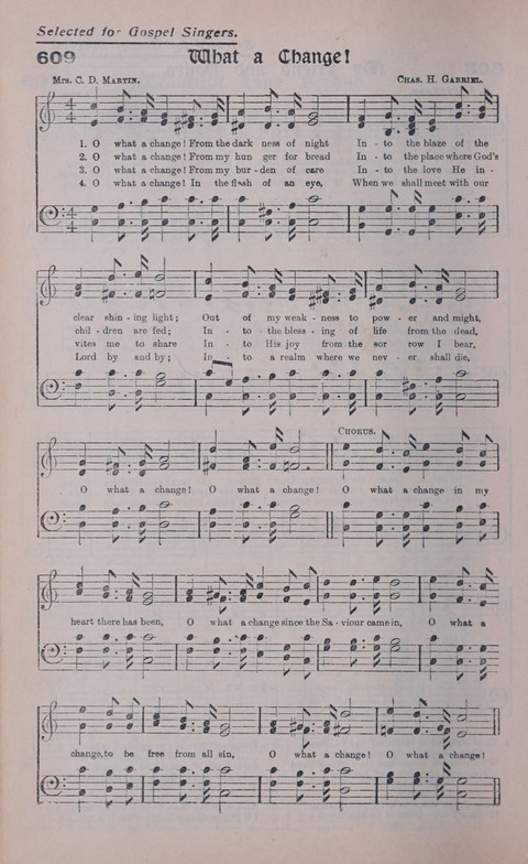 Celestial Songs: a collection of 900 choice hymns and choruses, selected for all kinds of Christian Getherings, Evangelistic Word, Solo Singers, Choirs, and the Home Circle page 538