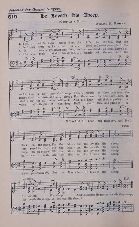 Celestial Songs: a collection of 900 choice hymns and choruses, selected for all kinds of Christian Getherings, Evangelistic Word, Solo Singers, Choirs, and the Home Circle page 548