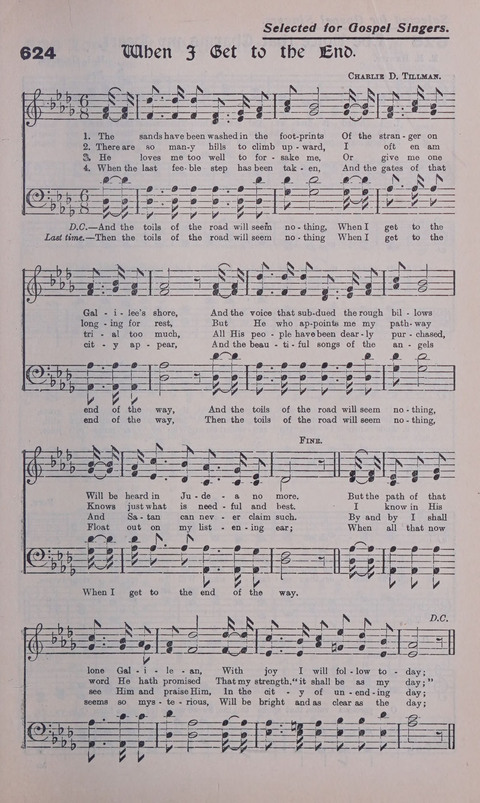 Celestial Songs: a collection of 900 choice hymns and choruses, selected for all kinds of Christian Getherings, Evangelistic Word, Solo Singers, Choirs, and the Home Circle page 553