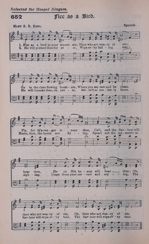 Celestial Songs: a collection of 900 choice hymns and choruses, selected for all kinds of Christian Getherings, Evangelistic Word, Solo Singers, Choirs, and the Home Circle page 580