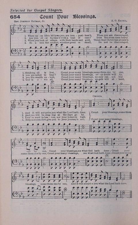 Celestial Songs: a collection of 900 choice hymns and choruses, selected for all kinds of Christian Getherings, Evangelistic Word, Solo Singers, Choirs, and the Home Circle page 582