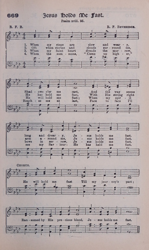 Celestial Songs: a collection of 900 choice hymns and choruses, selected for all kinds of Christian Getherings, Evangelistic Word, Solo Singers, Choirs, and the Home Circle page 593