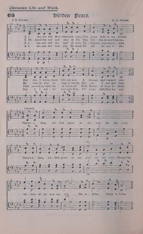 Celestial Songs: a collection of 900 choice hymns and choruses, selected for all kinds of Christian Getherings, Evangelistic Word, Solo Singers, Choirs, and the Home Circle page 60