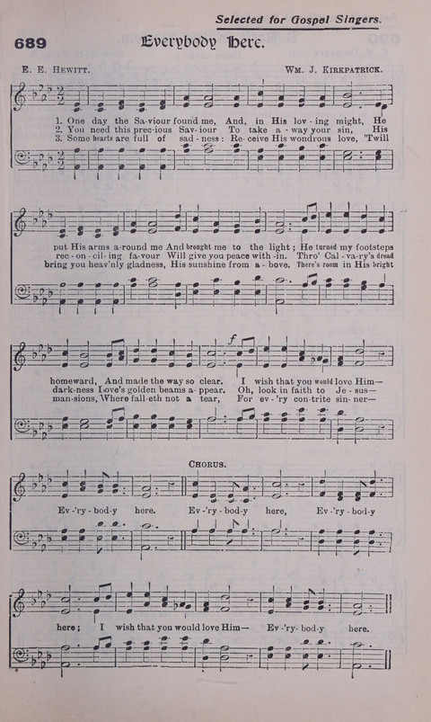 Celestial Songs: a collection of 900 choice hymns and choruses, selected for all kinds of Christian Getherings, Evangelistic Word, Solo Singers, Choirs, and the Home Circle page 613