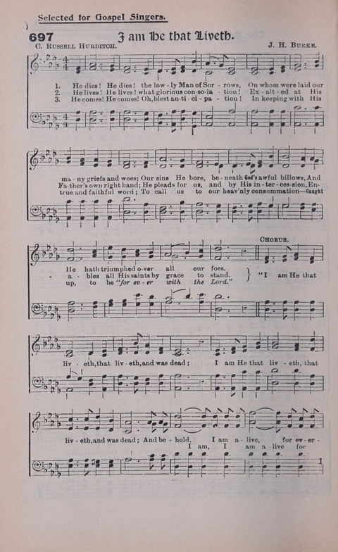 Celestial Songs: a collection of 900 choice hymns and choruses, selected for all kinds of Christian Getherings, Evangelistic Word, Solo Singers, Choirs, and the Home Circle page 622