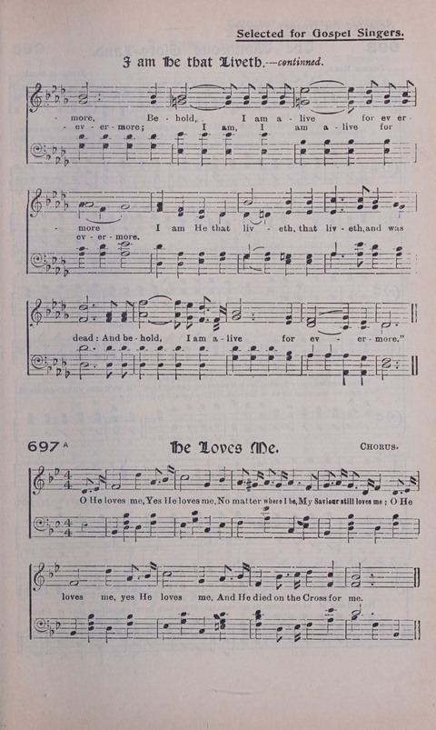 Celestial Songs: a collection of 900 choice hymns and choruses, selected for all kinds of Christian Getherings, Evangelistic Word, Solo Singers, Choirs, and the Home Circle page 623