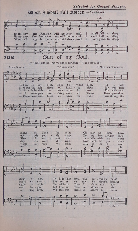 Celestial Songs: a collection of 900 choice hymns and choruses, selected for all kinds of Christian Getherings, Evangelistic Word, Solo Singers, Choirs, and the Home Circle page 635