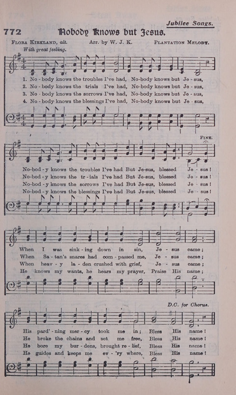 Celestial Songs: a collection of 900 choice hymns and choruses, selected for all kinds of Christian Getherings, Evangelistic Word, Solo Singers, Choirs, and the Home Circle page 681