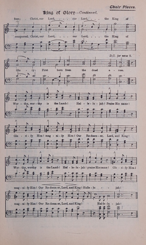 Celestial Songs: a collection of 900 choice hymns and choruses, selected for all kinds of Christian Getherings, Evangelistic Word, Solo Singers, Choirs, and the Home Circle page 687