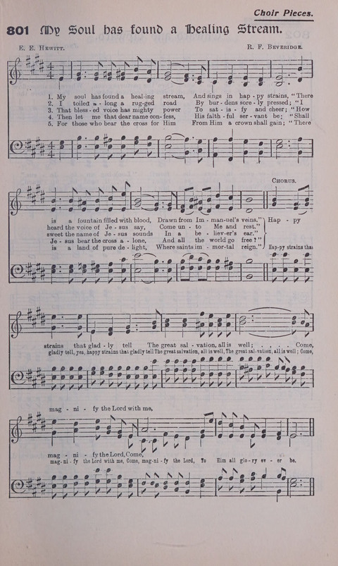 Celestial Songs: a collection of 900 choice hymns and choruses, selected for all kinds of Christian Getherings, Evangelistic Word, Solo Singers, Choirs, and the Home Circle page 711