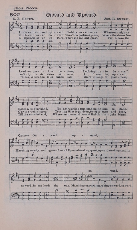 Celestial Songs: a collection of 900 choice hymns and choruses, selected for all kinds of Christian Getherings, Evangelistic Word, Solo Singers, Choirs, and the Home Circle page 712