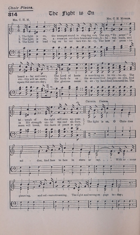 Celestial Songs: a collection of 900 choice hymns and choruses, selected for all kinds of Christian Getherings, Evangelistic Word, Solo Singers, Choirs, and the Home Circle page 726