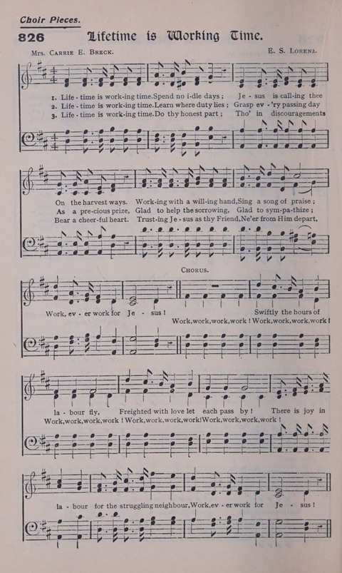 Celestial Songs: a collection of 900 choice hymns and choruses, selected for all kinds of Christian Getherings, Evangelistic Word, Solo Singers, Choirs, and the Home Circle page 738