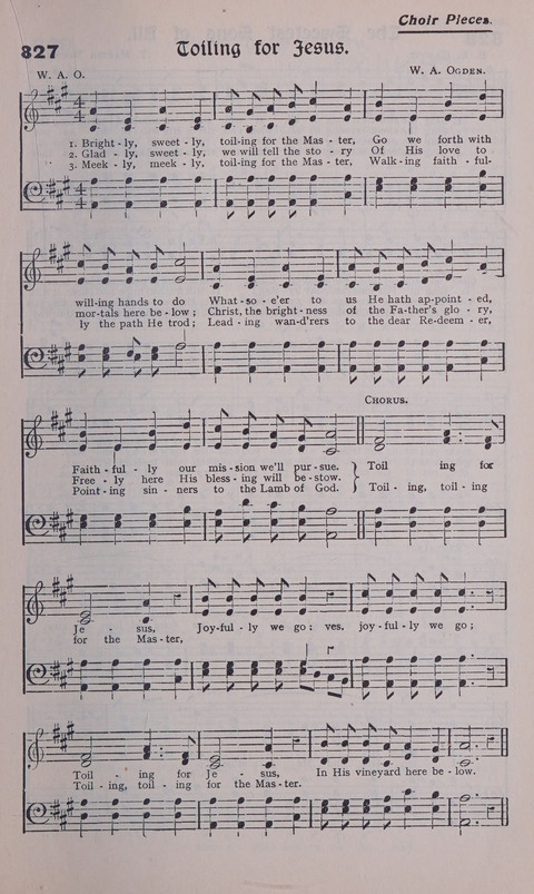 Celestial Songs: a collection of 900 choice hymns and choruses, selected for all kinds of Christian Getherings, Evangelistic Word, Solo Singers, Choirs, and the Home Circle page 739