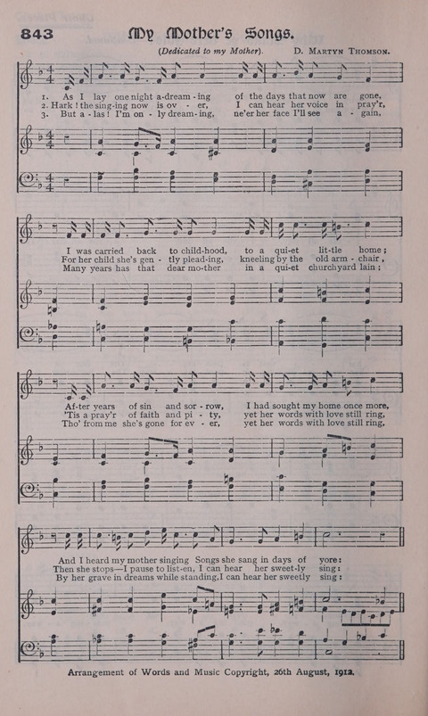 Celestial Songs: a collection of 900 choice hymns and choruses, selected for all kinds of Christian Getherings, Evangelistic Word, Solo Singers, Choirs, and the Home Circle page 756