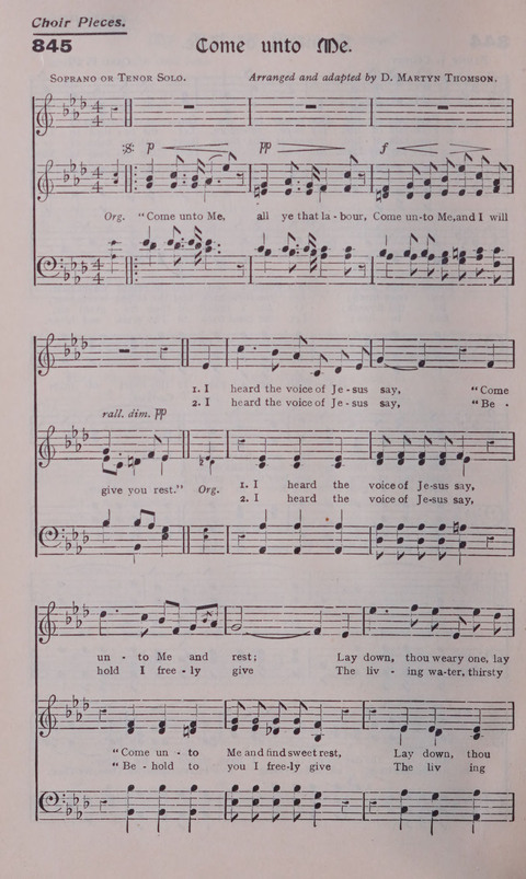 Celestial Songs: a collection of 900 choice hymns and choruses, selected for all kinds of Christian Getherings, Evangelistic Word, Solo Singers, Choirs, and the Home Circle page 760